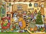 Animal Christmas House